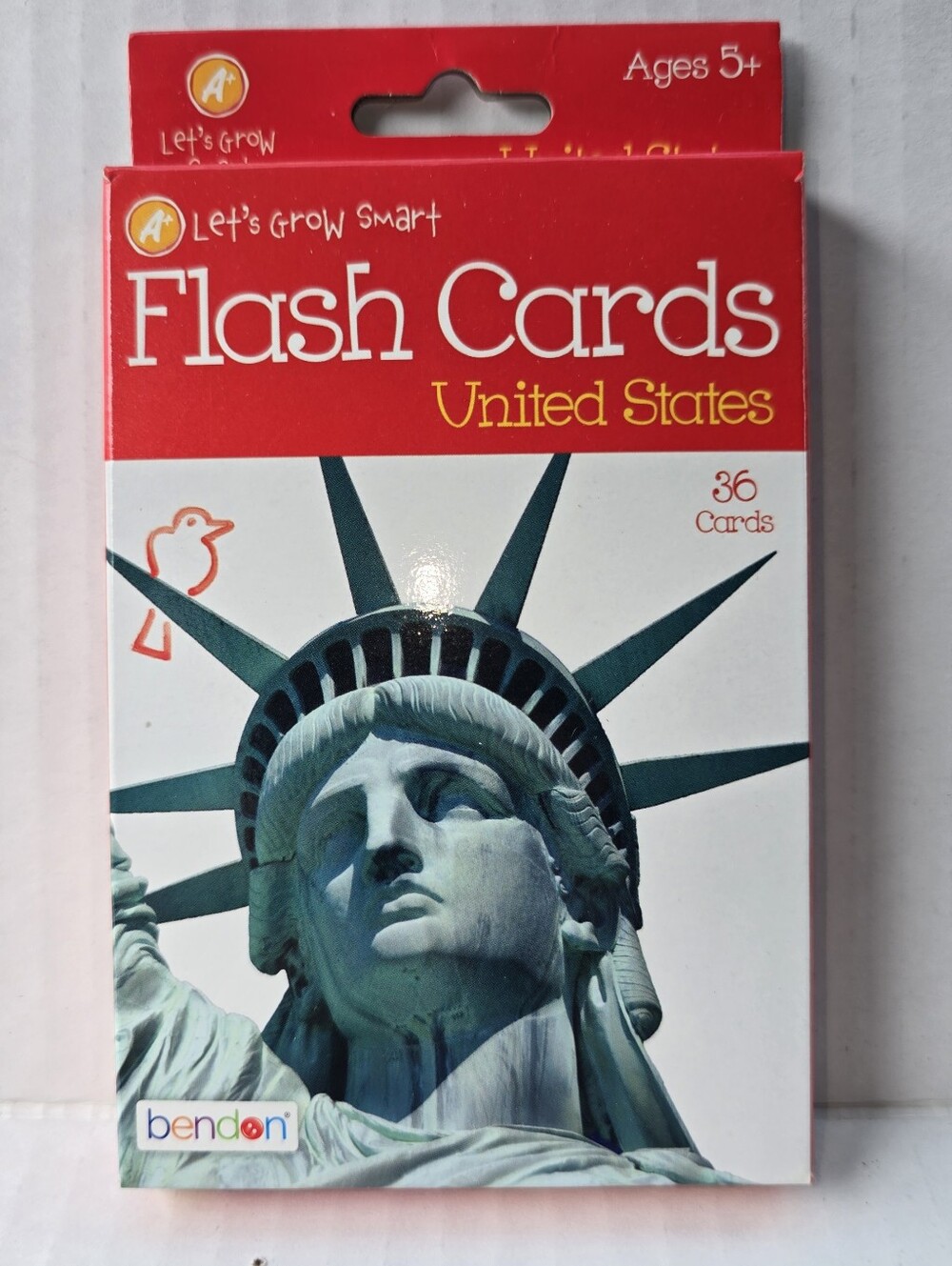 New Let’s Grow Smart: United States Flash Cards 36 Cards By Bendon Publishing